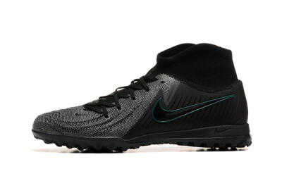 Nike Phantom GX 2 Luna Elite TF High-Tops Football Shoes - Grey/Black/Jade