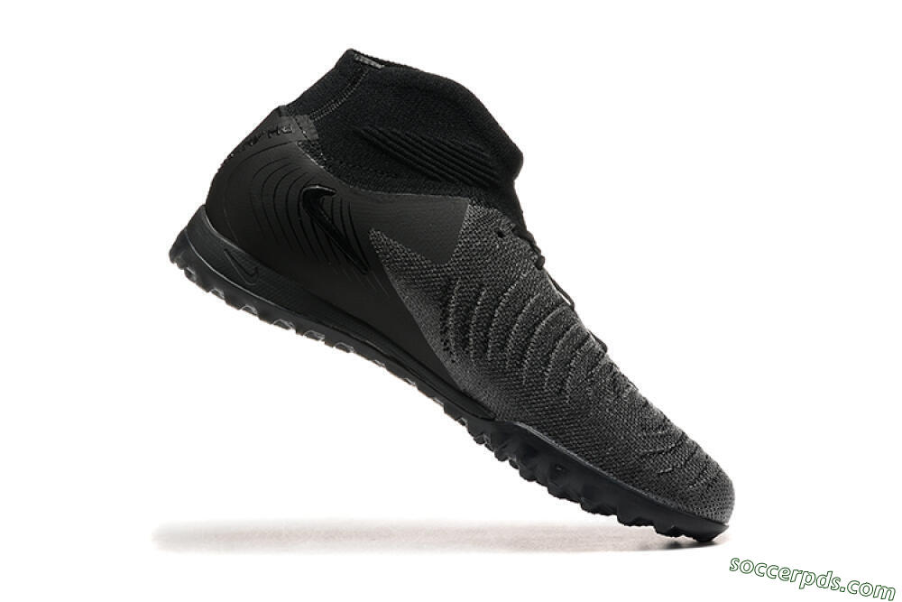 Nike Phantom GX 2 Luna Elite TF High-Tops Football Shoes - Grey/Black/Jade 7