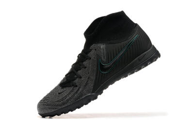 Nike Phantom GX 2 Luna Elite TF High-Tops Football Shoes - Grey/Black/Jade