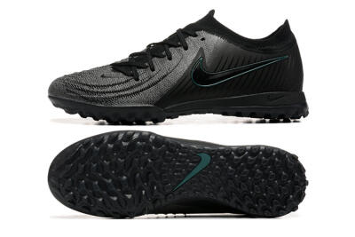 Nike Phantom GX 2 Elite TF Low-Tops Football Shoes - Grey/Black/Jade