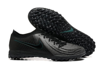 Nike Phantom GX 2 Elite TF Low-Tops Football Shoes - Grey/Black/Jade