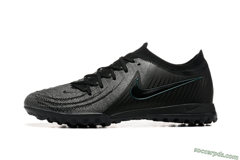 Nike Phantom GX 2 Elite TF Low-Tops Football Shoes - Grey/Black/Jade 2