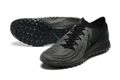 Nike Phantom GX 2 Elite TF Low-Tops Football Shoes - Grey/Black/Jade