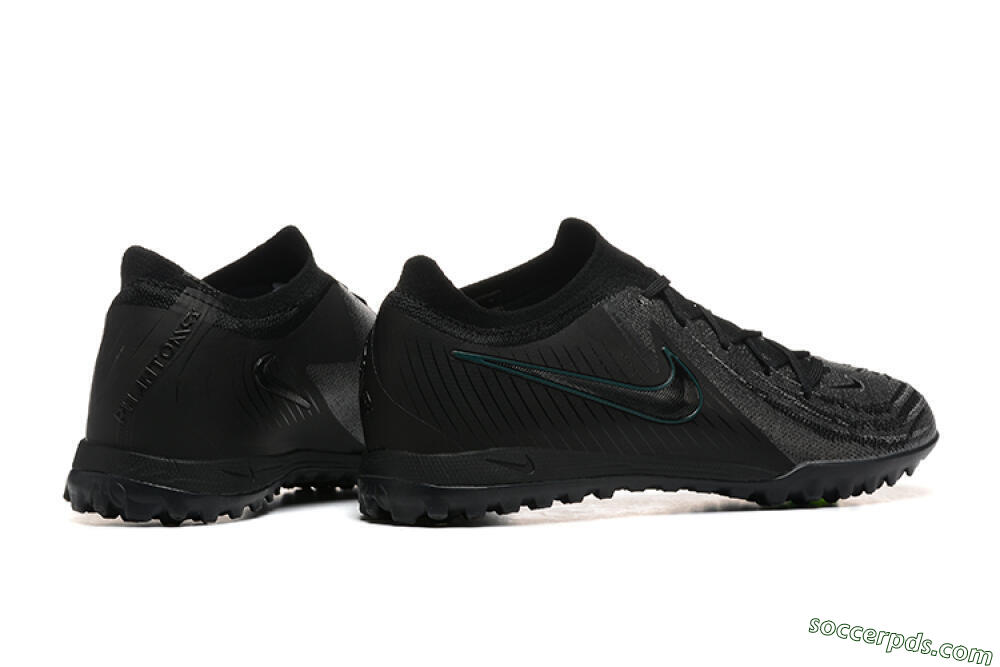 Nike Phantom GX 2 Elite TF Low-Tops Football Shoes - Grey/Black/Jade 9