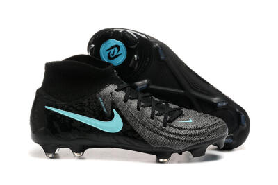 Nike Phantom Luna Elite FG High-Tops Football Boots - Grey/Black/Jade