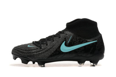 Nike Phantom Luna Elite FG High-Tops Football Boots - Grey/Black/Jade