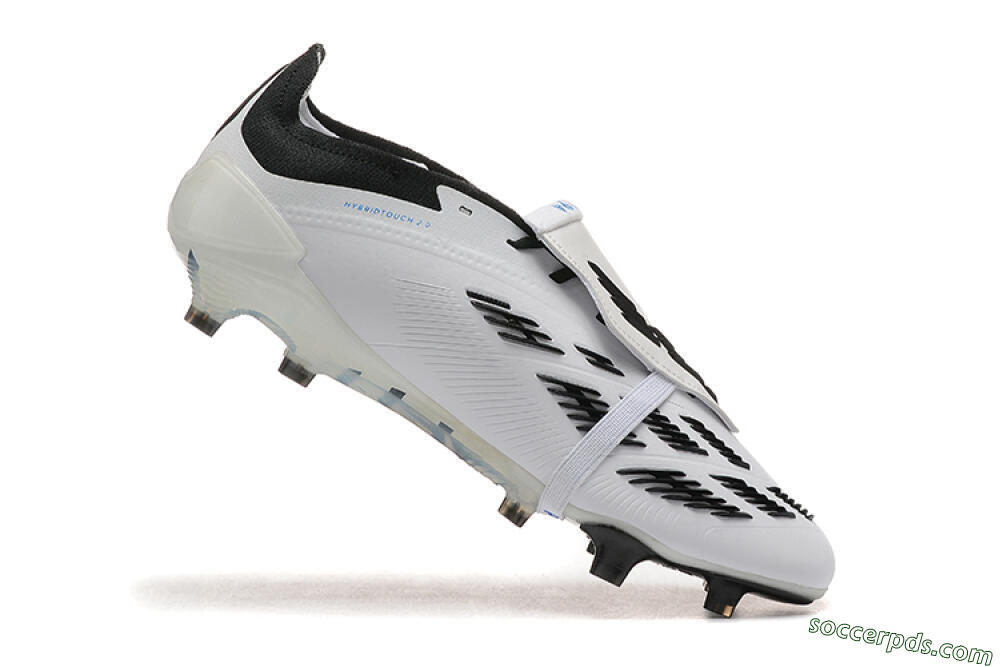 Adidas Predator Elite Foldover Tongue FG Low-Tops Football Boots - White/Rainbow 7