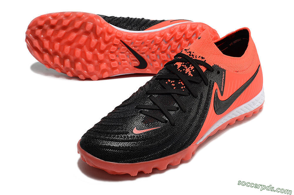 Nike Phantom GX II Elite TF Low-Tops Football Shoes - Red/Black/White 3