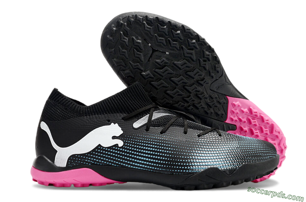 Puma Future Ultimate TF Low-Tops Football Shoes - Black/Blue/White 1