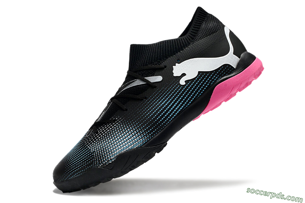 Puma Future Ultimate TF Low-Tops Football Shoes - Black/Blue/White 5