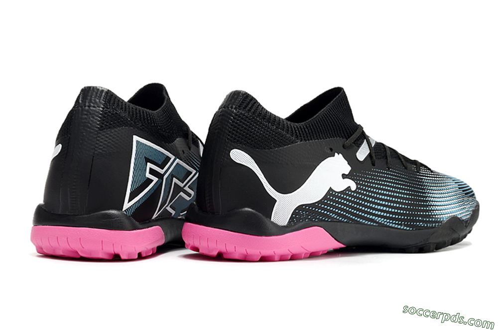 Puma Future Ultimate TF Low-Tops Football Shoes - Black/Blue/White 6