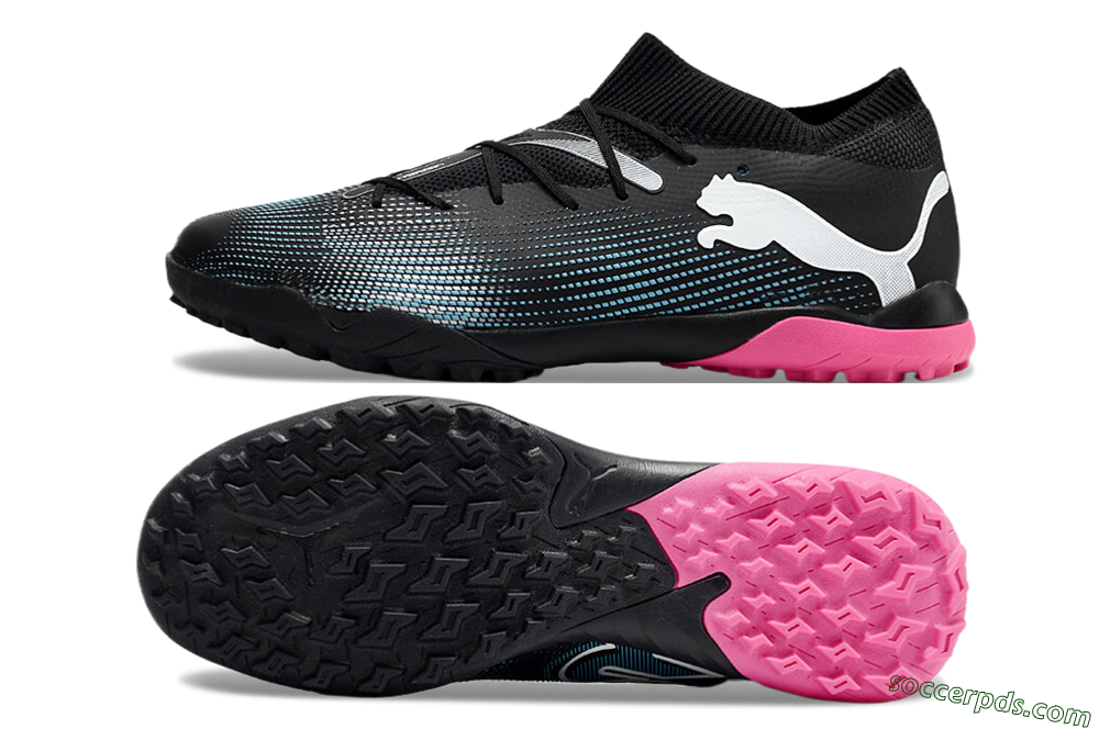Puma Future Ultimate TF Low-Tops Football Shoes - Black/Blue/White 0