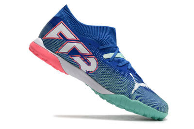 Puma Future Ultimate TF Low-Tops Football Shoes - Blue/White/Pink