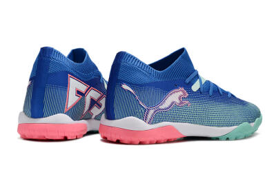 Puma Future Ultimate TF Low-Tops Football Shoes - Blue/White/Pink