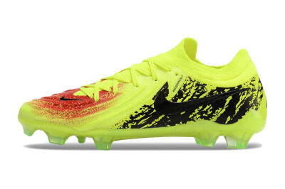 Nike Phantom Luna Elite NU FG Low-Tops Football Boots - Yellow/Red/Black