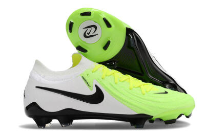 Nike Phantom Luna Elite NU FG Low-Tops Football Boots - Green/White/Black