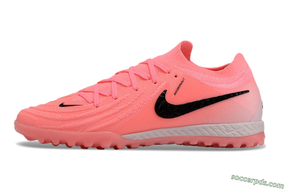 Nike Phantom Luna Elite TF Low-Tops Football Shoes - Pink/Black 2