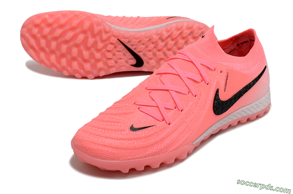 Nike Phantom Luna Elite TF Low-Tops Football Shoes - Pink/Black 3