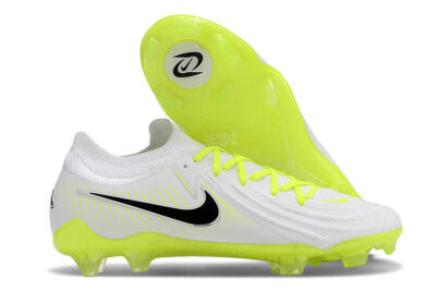 Nike Phantom Luna Elite NU FG Low-Tops Football Boots - White/Yellow/Black