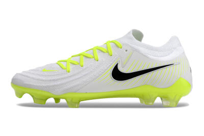Nike Phantom Luna Elite NU FG Low-Tops Football Boots - White/Yellow/Black