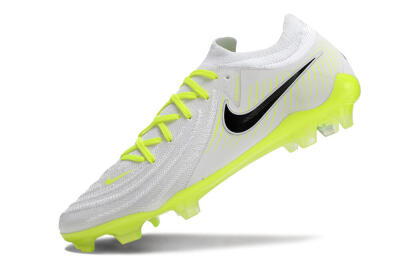 Nike Phantom Luna Elite NU FG Low-Tops Football Boots - White/Yellow/Black