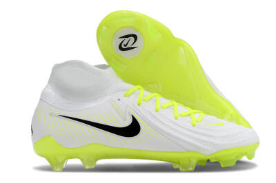 Nike Phantom Luna Elite NU FG Low-Tops Football Boots - White/Yellow/Black