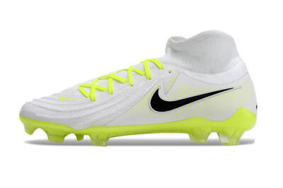 Nike Phantom Luna Elite NU FG Low-Tops Football Boots - White/Yellow/Black