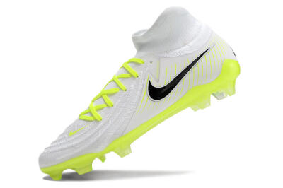 Nike Phantom Luna Elite NU FG Low-Tops Football Boots - White/Yellow/Black