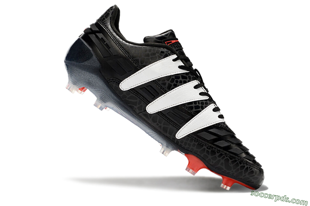 Adidas Predator 94 FG Limited Edition FG Low-Tops Football Boots - Black/Red/White 4