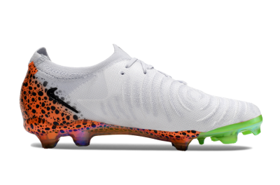 Nike Phantom Luna Elite FG Low-Tops Football Boots - Grey/Orange/Black