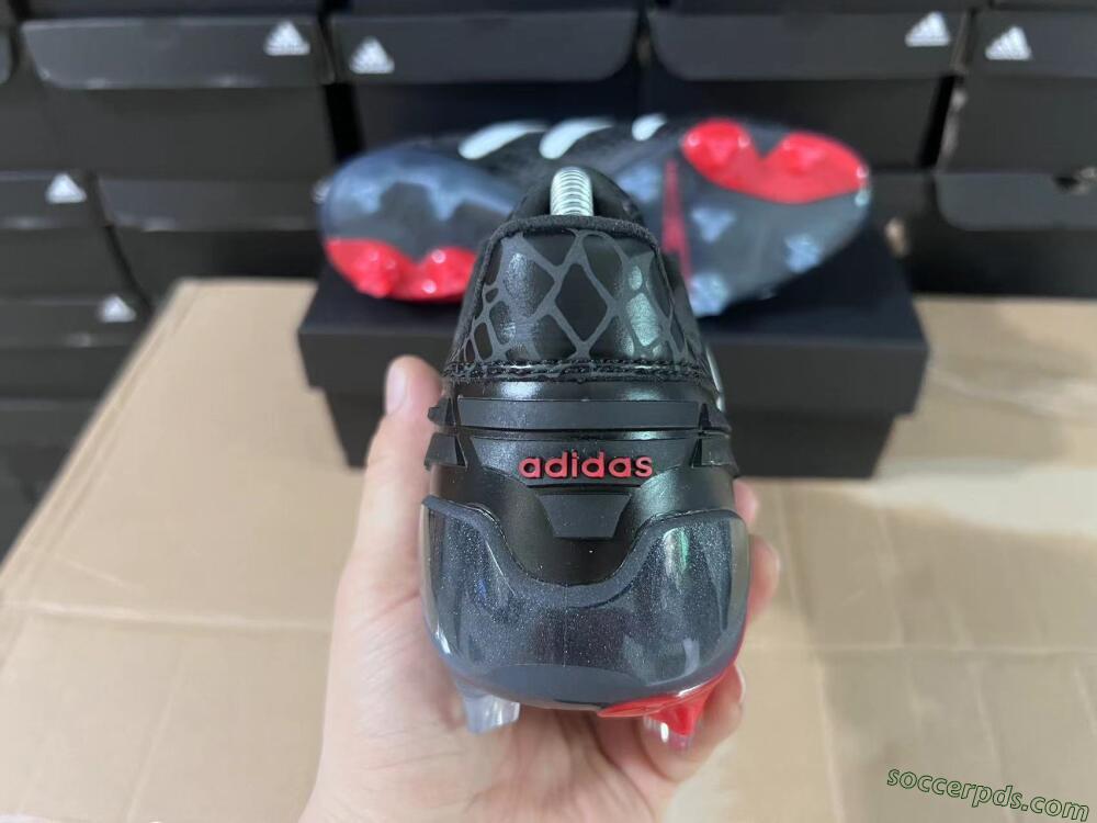 Adidas Predator 94 FG Limited Edition FG Low-Tops Football Boots - Black/Red/White