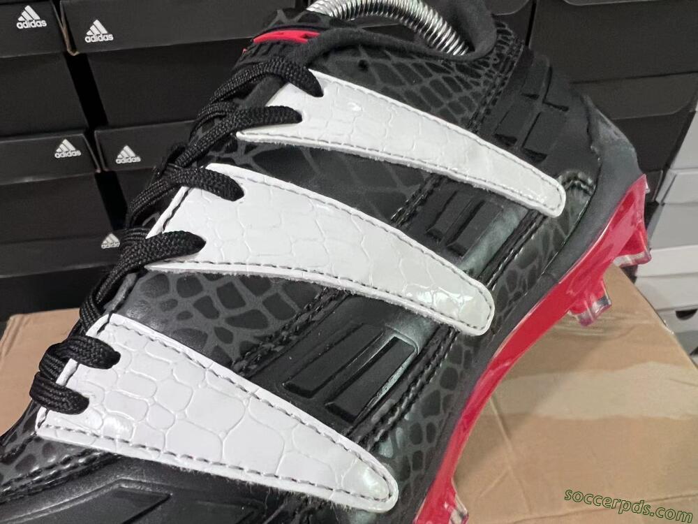 Adidas Predator 94 FG Limited Edition FG Low-Tops Football Boots - Black/Red/White