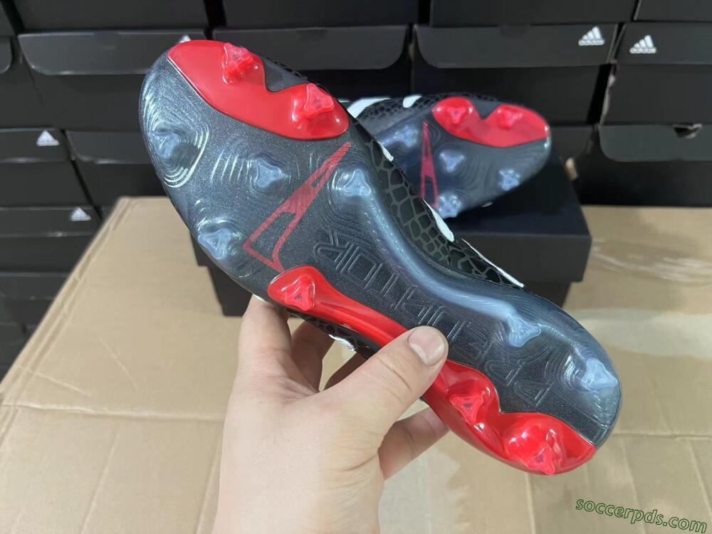 Adidas Predator 94 FG Limited Edition FG Low-Tops Football Boots - Black/Red/White