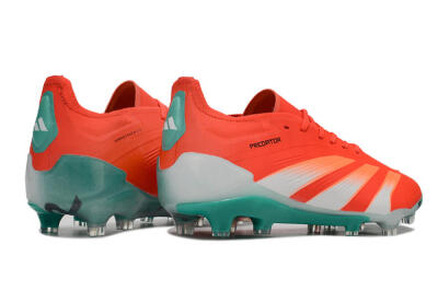 Adidas Predator Accuracy FG Low-Tops Football Boots - Red/White/Green