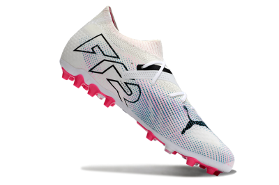 Puma Future Ultimate MG Low-Tops Football Boots - White/Black/Pink