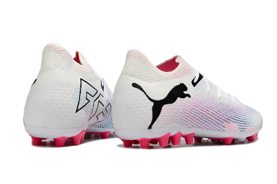 Puma Future Ultimate MG Low-Tops Football Boots - White/Black/Pink