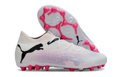 Puma Future Ultimate MG Low-Tops Football Boots - White/Black/Pink