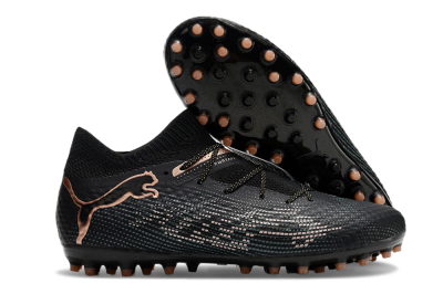Puma Future Ultimate MG Low-Tops Football Boots - Black/Blue/Gold