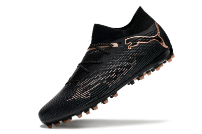 Puma Future Ultimate MG Low-Tops Football Boots - Black/Blue/Gold