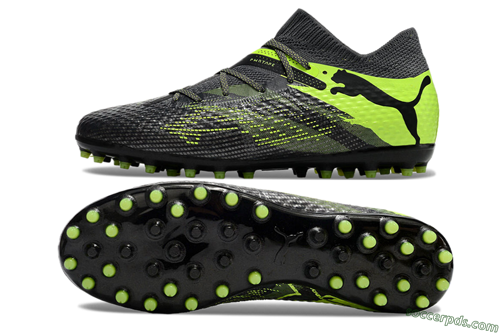 Puma Future Ultimate MG Low-Tops Football Boots - Black/Yellow 0