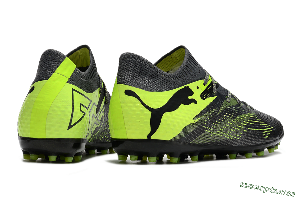Puma Future Ultimate MG Low-Tops Football Boots - Black/Yellow 6