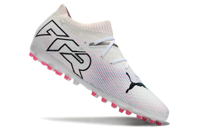 Puma Future Ultimate MG Low-Tops Football Boots - White/Pink/Blue/Black