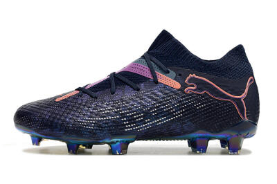 Puma Future Ultimate FG Low-Tops Football Boots - Blue/Purple/Pink