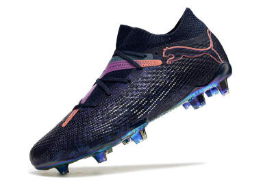 Puma Future Ultimate FG Low-Tops Football Boots - Blue/Purple/Pink