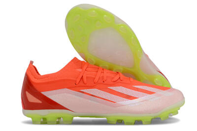 Adidas X Crazyfast.1 FG Low-Tops Football Boots - Red/White/Yellow