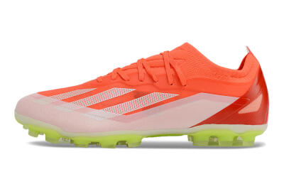 Adidas X Crazyfast.1 FG Low-Tops Football Boots - Red/White/Yellow