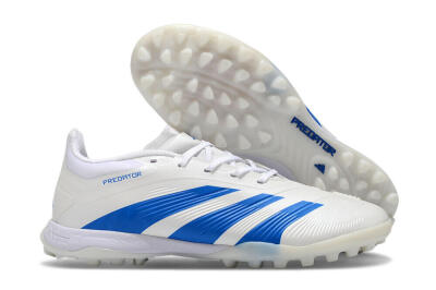 Adidas Predator 24 Elite TF Low-Tops Football Shoes - Beige/White/Blue