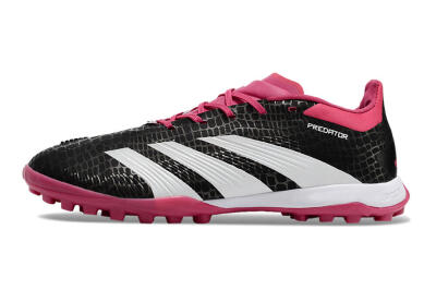 Adidas Predator 24 Elite TF Low-Tops Football Shoes - Black/Red/White