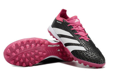 Adidas Predator 24 Elite TF Low-Tops Football Shoes - Black/Red/White