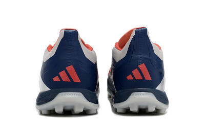 Adidas Predator 24 Elite TF Low-Tops Football Shoes - Silver/Blue/Red